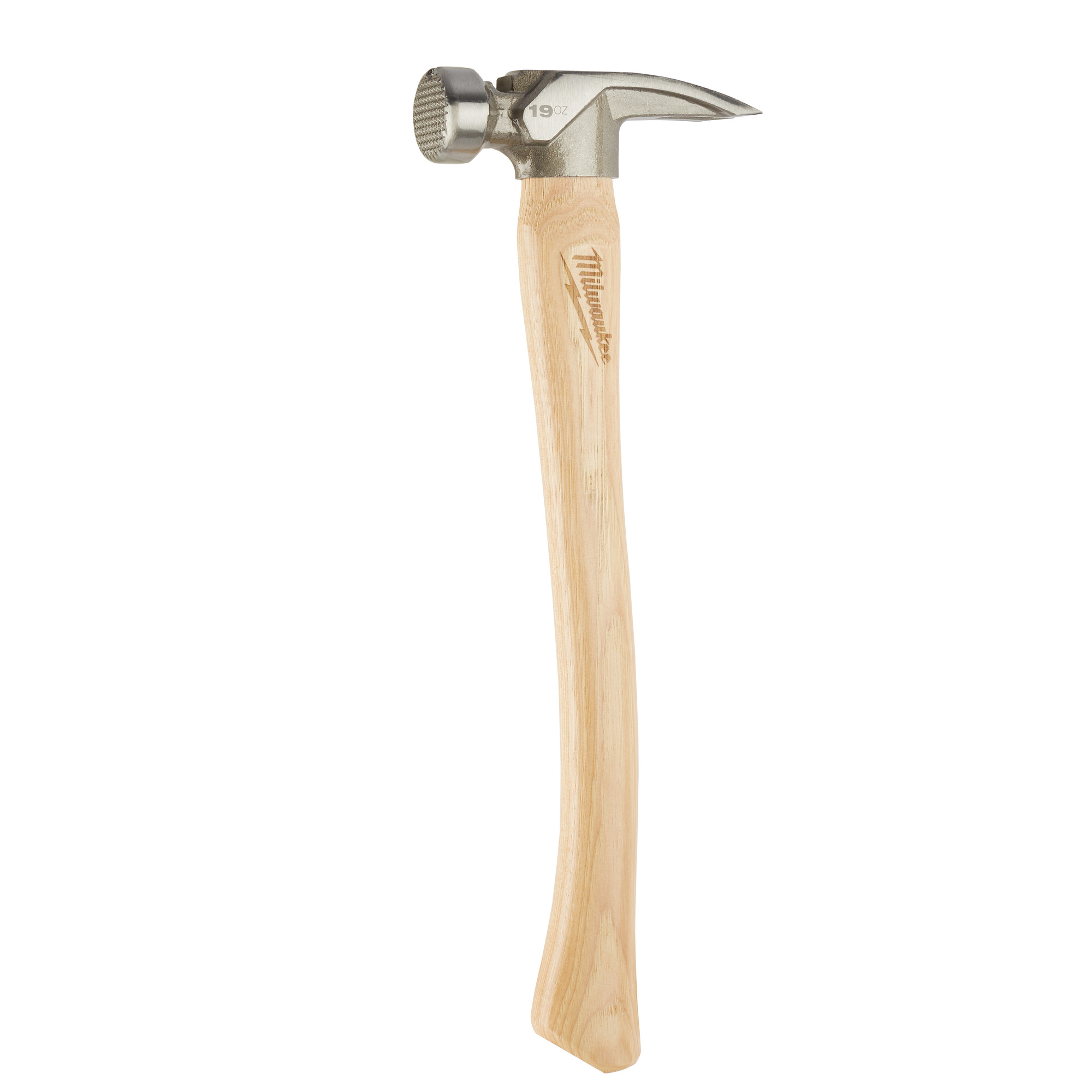 Milwaukee 19-Oz. Milled Face Framing Hammer, 15in.L Handle, Model# 48-22-9419